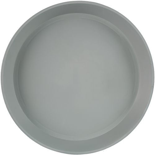 Olive Plastic Saucer 30cm - Grey