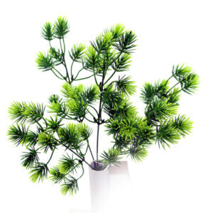 Mini Plastic Pine Bush