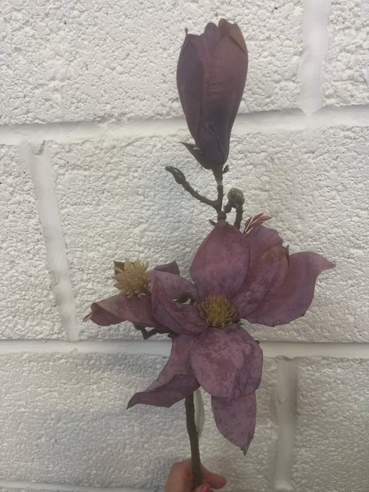 60cm vintage magnolia purple