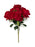 7 Head Rose Bush x 45cm Long - Red