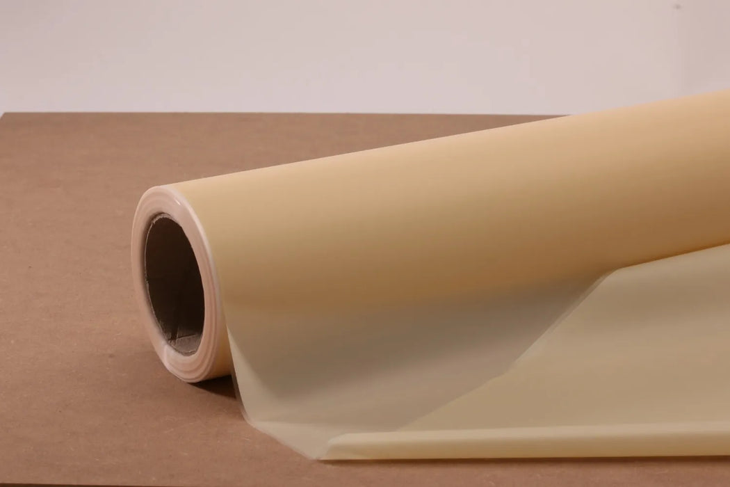 80m x 80cm  Frosted Cellophane - Cream
