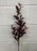 78cm burgundy ruscus stem green