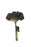8 Head Miniature Foam Rose Bud Bunch - Brown