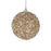 8cm Champagne Sparkle Bauble