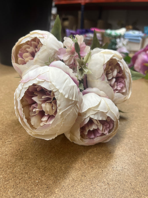 Discontinued 44cm vintage lilac mauve peony bush