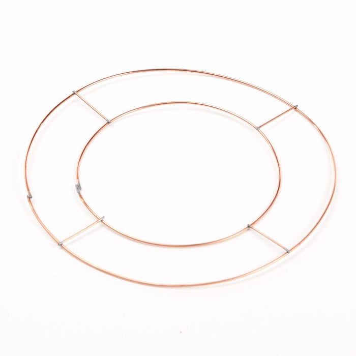 Flat Wire Wreath Rings x 12" - Pack of 20