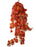 95cm Trailing Maple Leaf Bush - Orange
