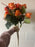 Orange rose, hydrangea and foliage premium bush