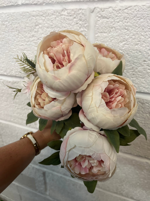 40cm pink blush peony bush