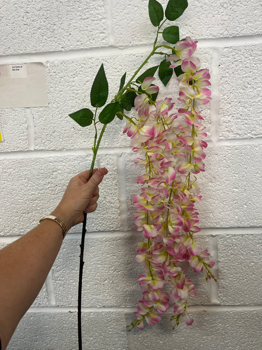 108cm pink trailing wisteria