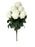 9 Head Rose Bush x 50cm - White