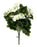 9 Stem Geranium Flower Bush - Cream
