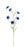 Cornflower Spray - Dark Blue/Green (63cm long)
