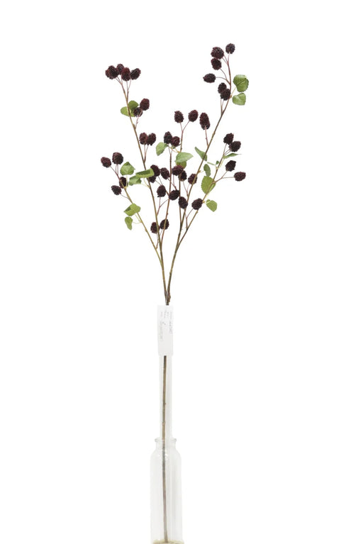 91cm Artificial Raspberry Stem - Purple (91cm long)