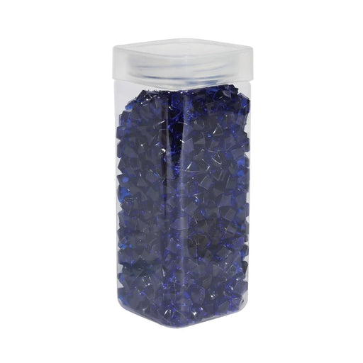 Acrylic Stone - Small - Dark Blue - Square Jar - 320g