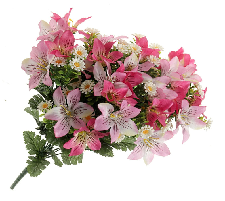 Alstromeria Bouquet - Pink Mix - 16 heads