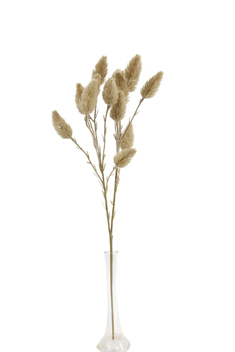 Artificial Tail Grass - 70cm long with 15 Heads - Beige