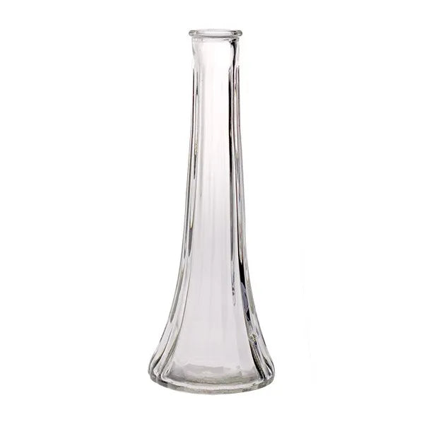 Ashley Bud Vase - Clear - 21cm