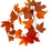 Autumnal Maple Leaf Glimmer Garland x 170cm long