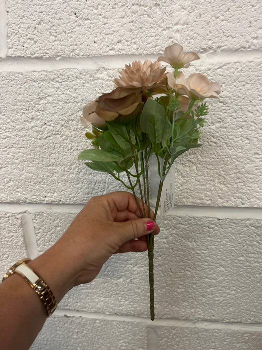 Rose blossom carnation mocha brown mix