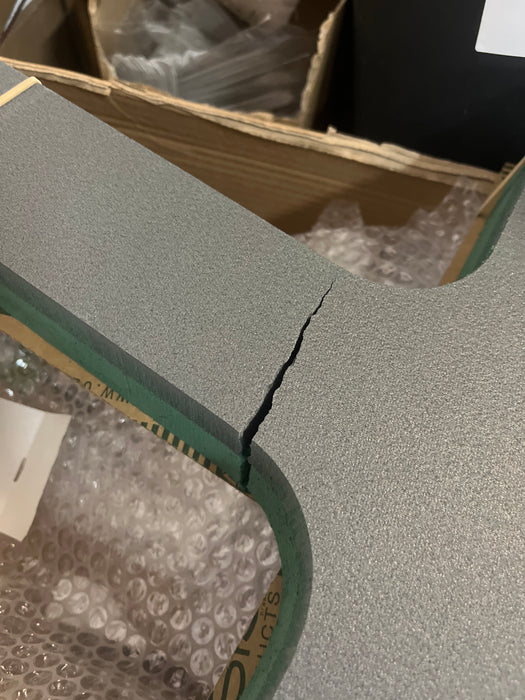 DAMAGED Single OASIS® FOAM FRAMES® Cross - 34" x 14" BROKEN