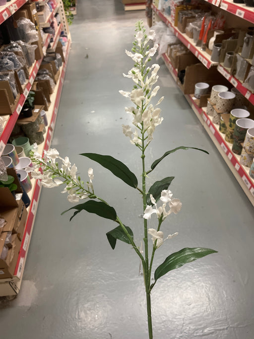 White blossom stem
