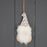 Hanging Wooden Winter Santa x 10cm