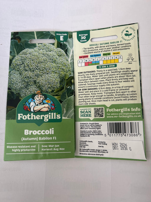 BROCCOLI Babilon Seeds F1
    