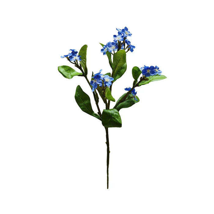 Botanica Forget Me Not Flower Spray x 24cm - Blue     