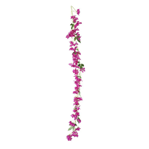 Bougainvillea Garland  x 185cm - Purple   
