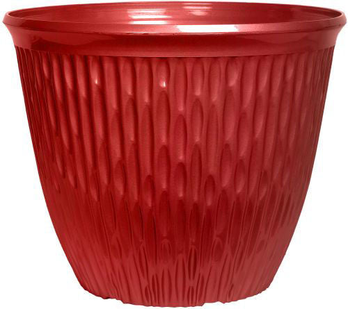 Brooklyn Planter 31cm Height - High Gloss Red