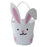 Bunny Felt Bag - H23cm - White
