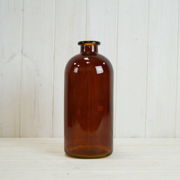Burnt Amber Bottle H25cm