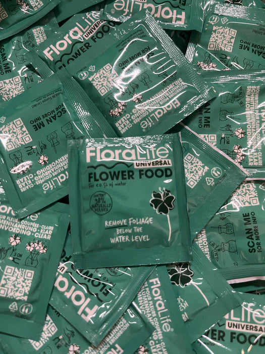 Floralife Cut Fresh Flower Food Clear x1000 3.5g  Sachets