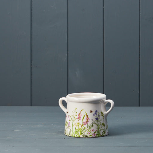 Meadow Design Ceramic Pot x 8cm