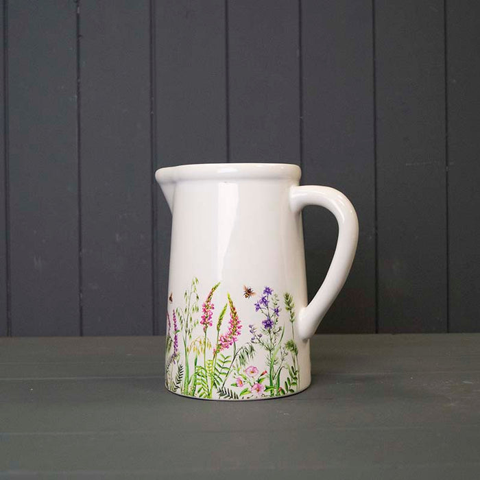 Meadow Design Ceramic Jug x 18cm