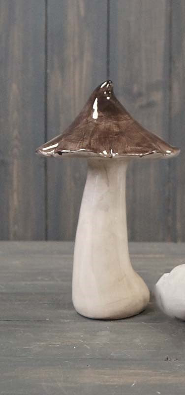 Large Ceramic Cap Mushroom (20.5cm)