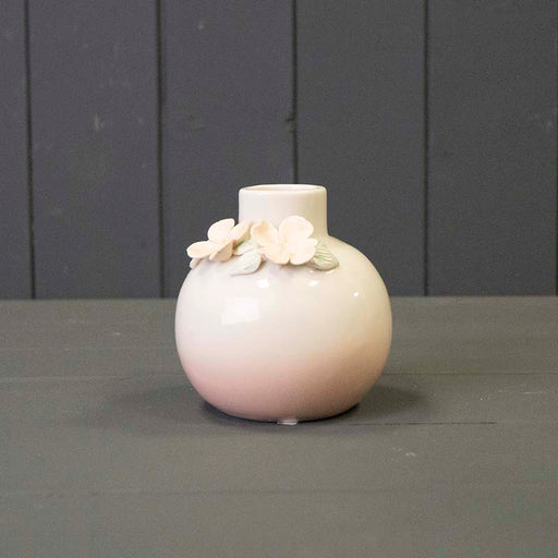 Floral Ceramic Vase x 9.5cm