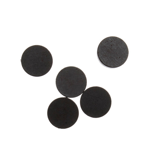 Pack of 5 Round Magnets - 15mm x 3mm