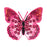 Motif -   Pink Sequin Butterfly