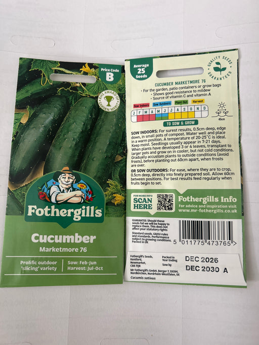 CUCUMBER Seeds Marketmore 76