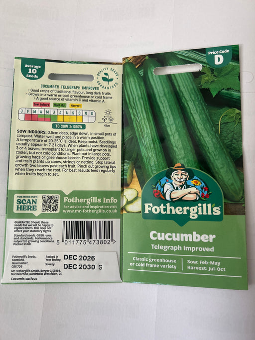 CUCUMBER Seeds Telegraph Improved
