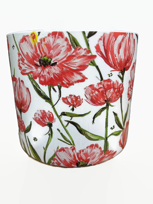Ceramic Poppy Pot Pot x Height 10.5cm