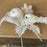 Christmas Artificial White Dove & Bauble Florist Wire Pick x 20cm - Pack of 12