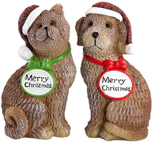 Christmas Cat or Dog Ornament - Height 17cm