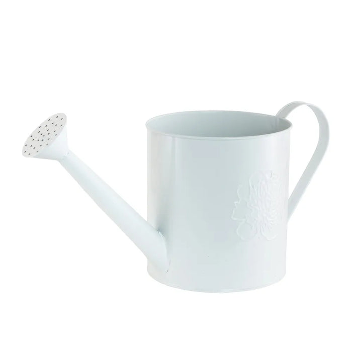Classic Metal Watering Can - White - 14cm
