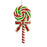 Clay Candy Cane Lolly x 15.5cm