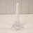 Clear Glass Two Way Candle Holder x H5.8cm