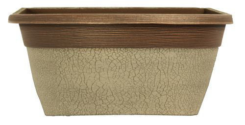 Crackle Window Box 30cm - Ceramic Glitz Effect