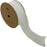 Crushed Silk Style Ribbon 40mm x 10yds - White